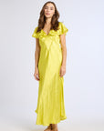 MILLE Clothing Eloise Dress in Citron