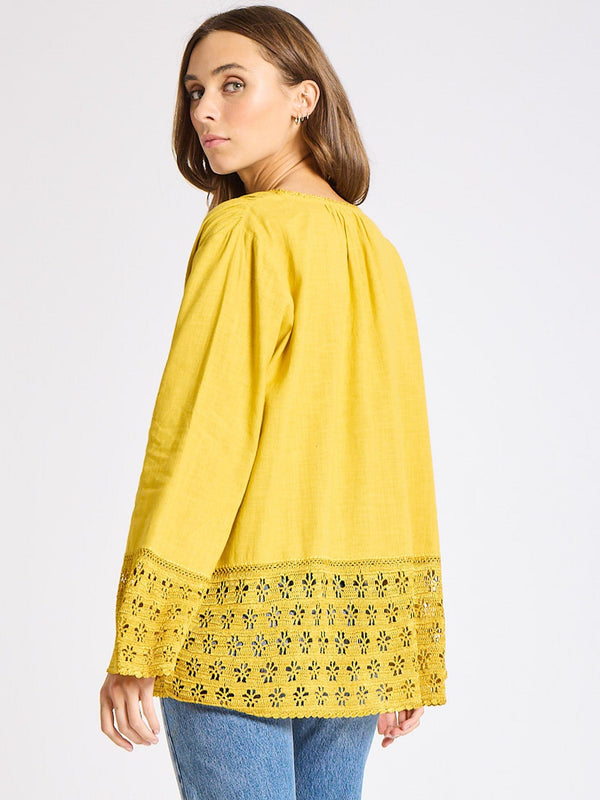 Elsie Top in Marigold — view 4