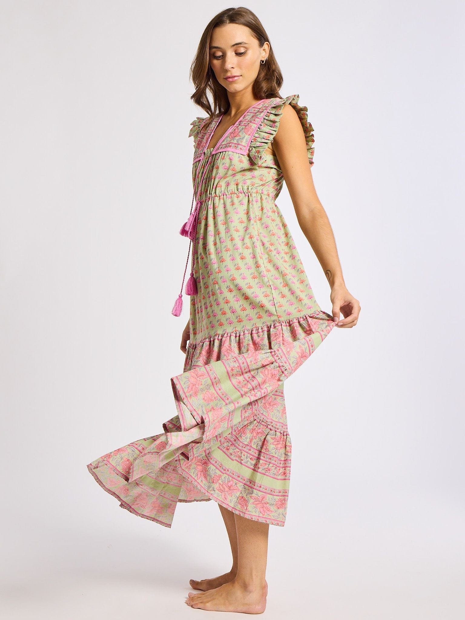 MILLE Clothing Esme Dress in Tulip Print