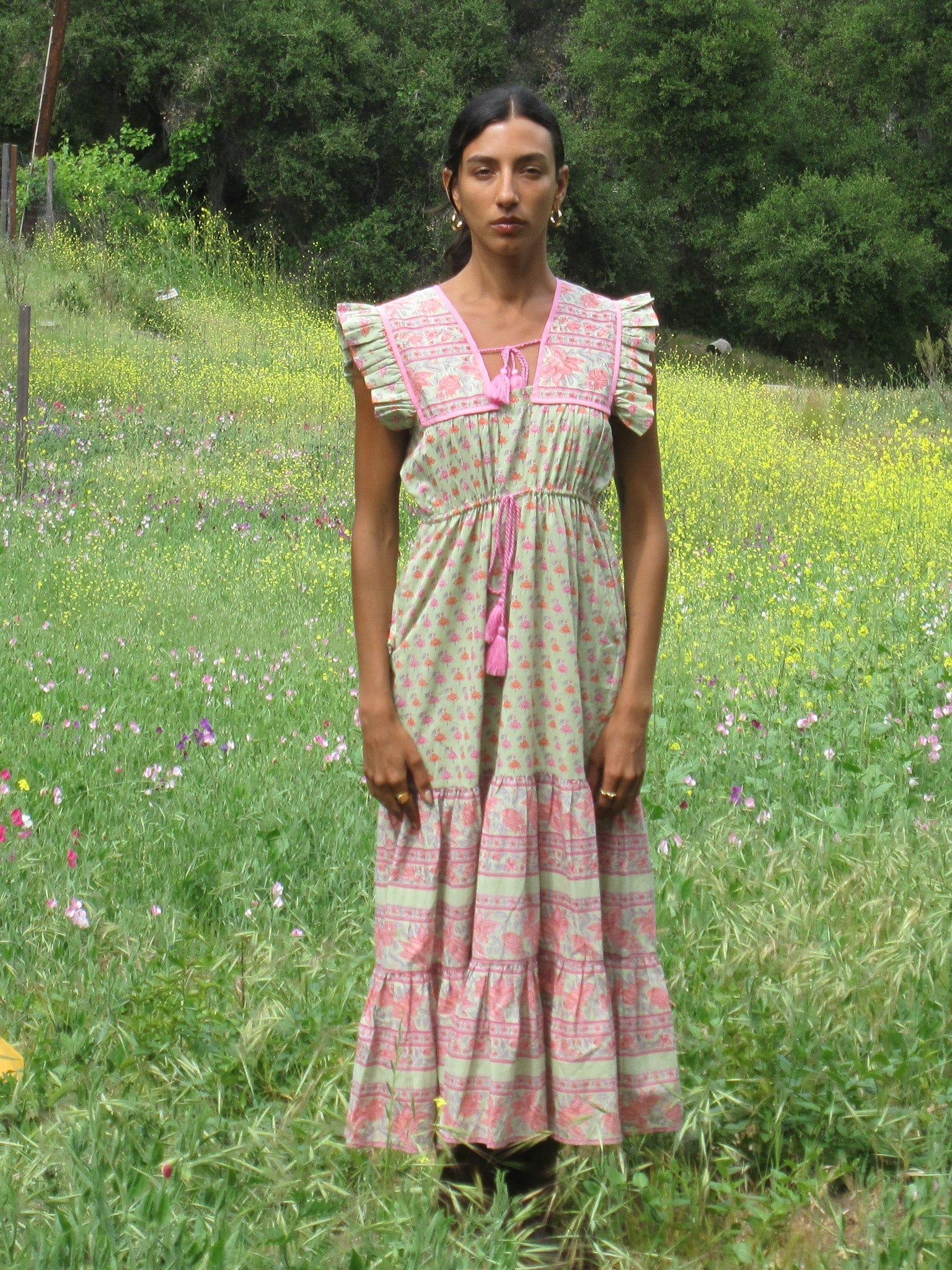 MILLE Clothing Esme Dress in Tulip Print