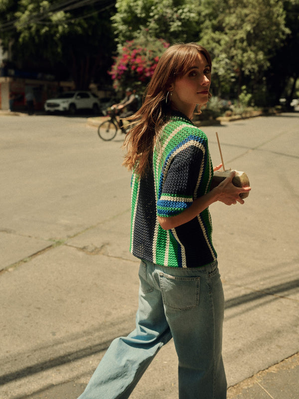 Estelle Cardigan in Cabana — view 2
