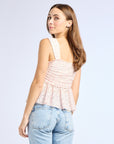 MILLE Clothing Fleur Top in Rose Eyelet