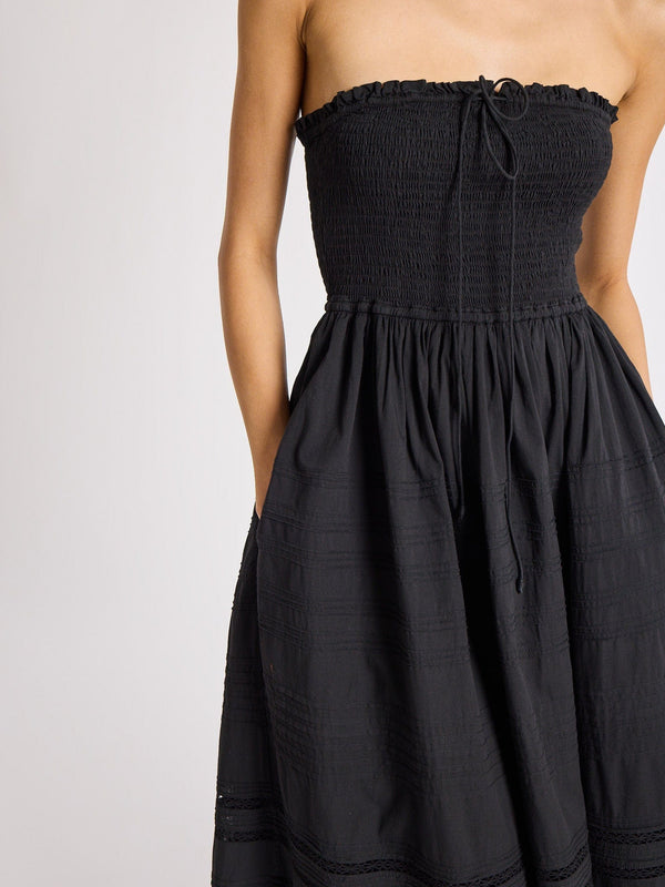 Florence Dress in Black — view 6