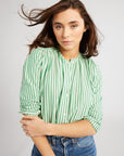 MILLE Clothing Florian Top in Kelly Stripe