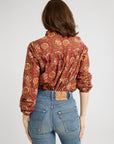 MILLE Clothing Francesca Top in Cinnabar