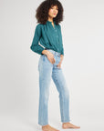 MILLE Clothing Francesca Top in Emerald