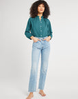 MILLE Clothing Francesca Top in Emerald