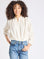 MILLE Clothing Francesca Top in Ivory Eyelet