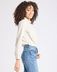 MILLE Clothing Francesca Top in Ivory Eyelet