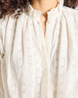 MILLE Clothing Francesca Top in Ivory Eyelet