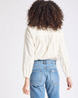 MILLE Clothing Francesca Top in Ivory Eyelet