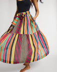 MILLE Clothing Françoise Skirt in Ibiza Stripe