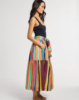 MILLE Clothing Françoise Skirt in Ibiza Stripe