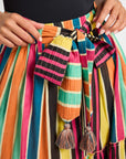 MILLE Clothing Françoise Skirt in Ibiza Stripe