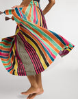 MILLE Clothing Françoise Skirt in Ibiza Stripe