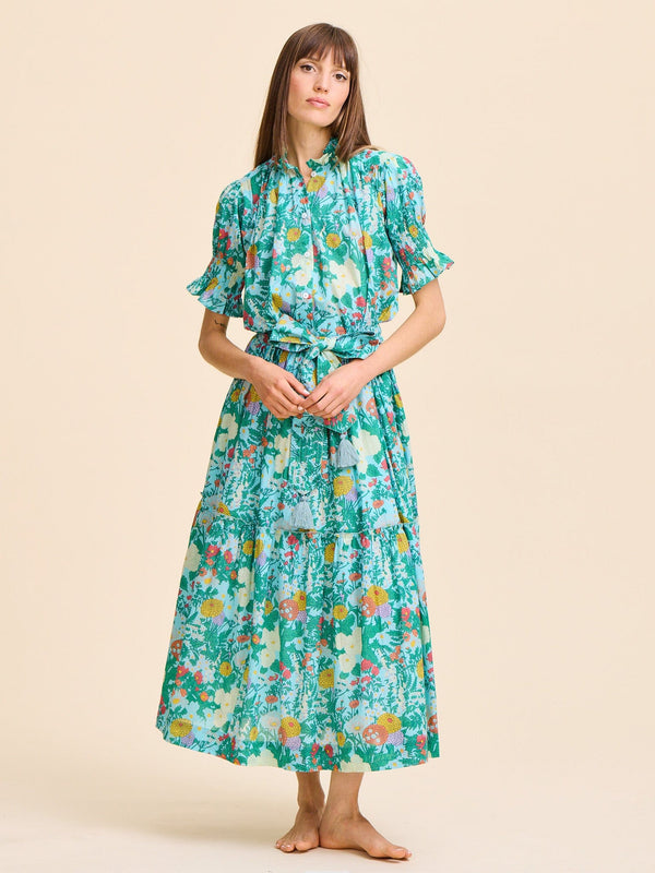 Françoise Skirt in Swedish Garden — view 5