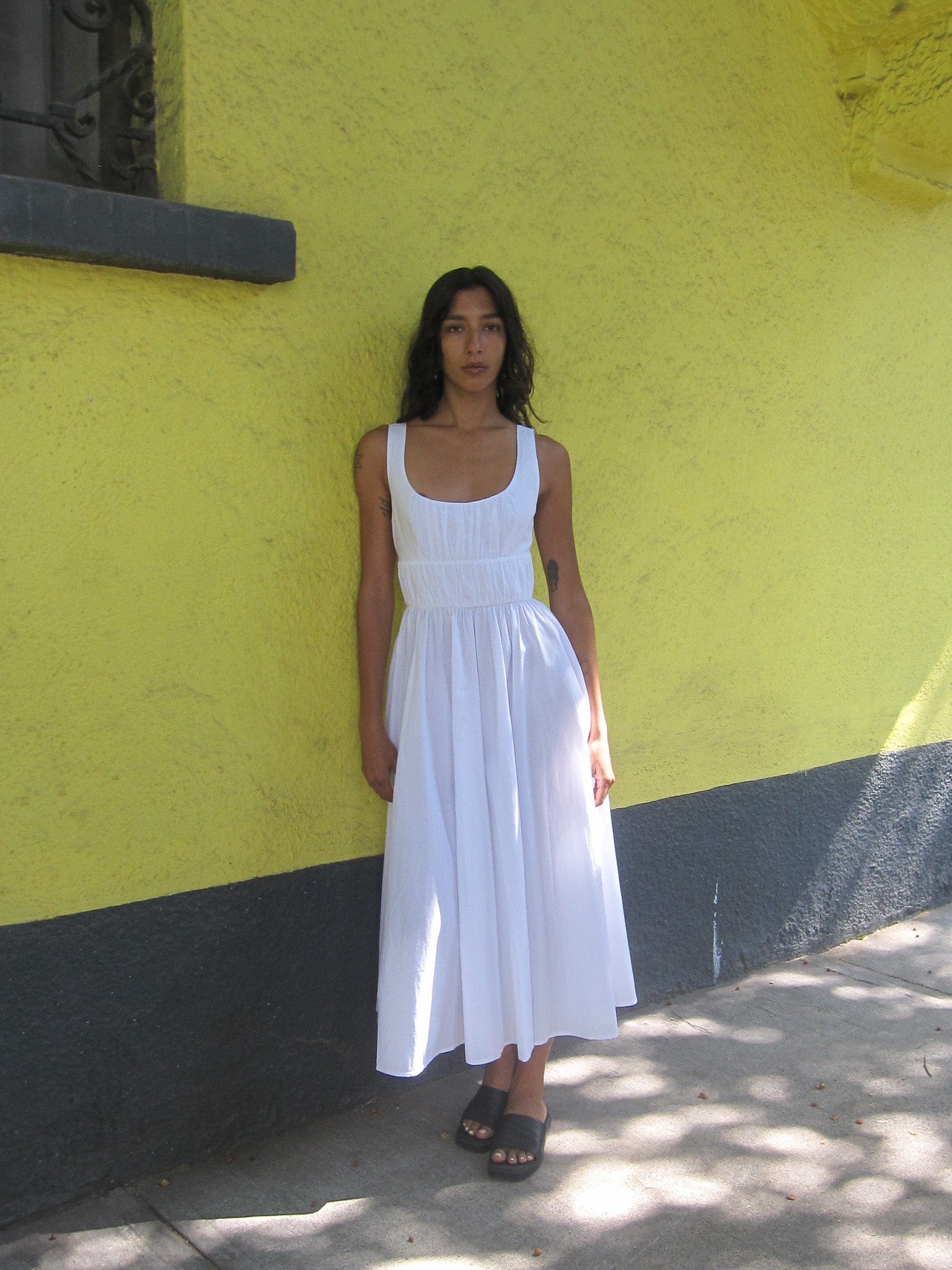 MILLE Clothing Frannie Dress in White