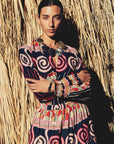 MILLE Clothing Freya Top in Maar Print