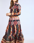 MILLE Clothing Freya Top in Maar Print