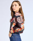 MILLE Clothing Freya Top in Maar Print