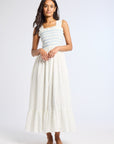 MILLE Clothing Garden Dress in Blue Flora