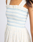 MILLE Clothing Garden Dress in Blue Flora