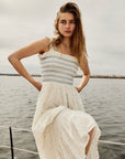 MILLE Clothing Garden Dress in Blue Flora