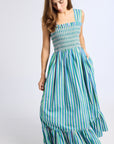 MILLE Clothing Garden Dress in Printemps Stripe