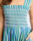 MILLE Clothing Garden Dress in Printemps Stripe