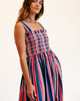 MILLE Clothing Garden Dress in Sailing Stripe