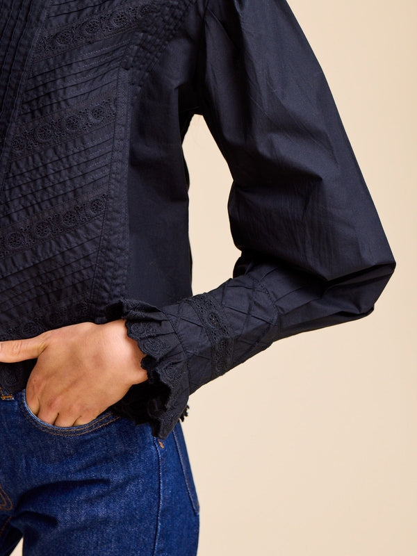 Georgina Top in Black — view 6