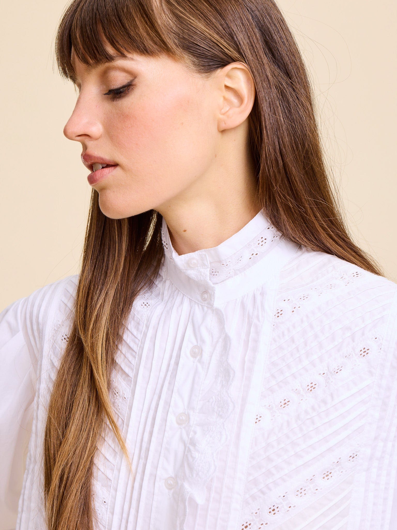 MILLE Clothing Georgina Top in White