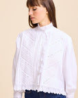 MILLE Clothing Georgina Top in White