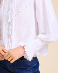 MILLE Clothing Georgina Top in White