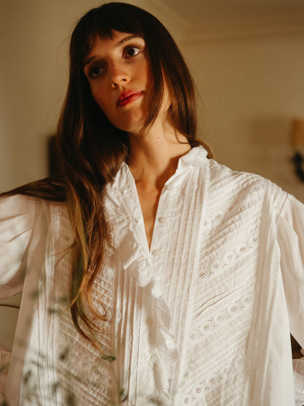 Georgina Top in White — view 18