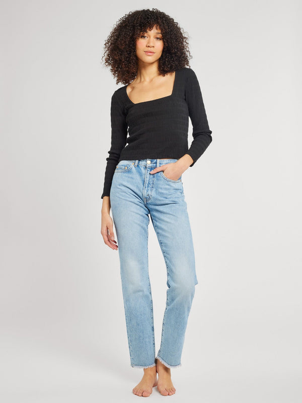 Gracie Top in Black — view 3