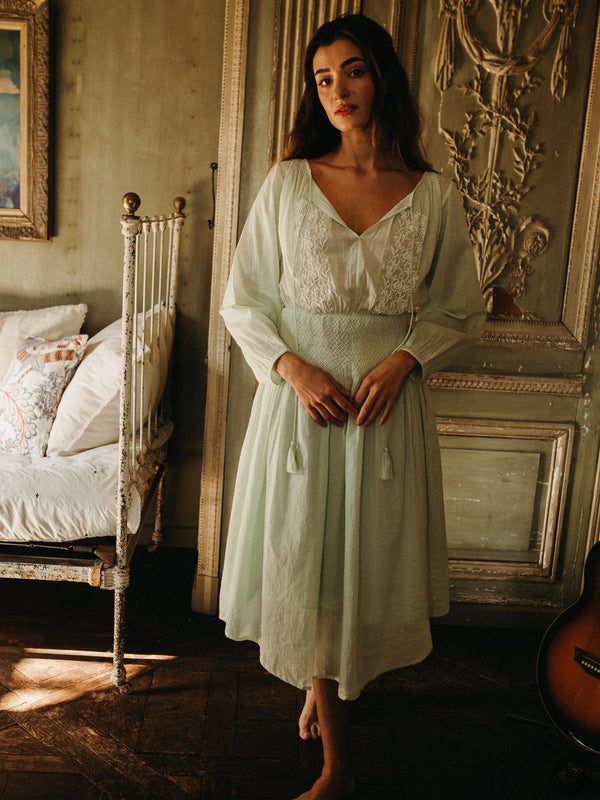 Greta Dress in Meadow — view 15