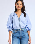 MILLE Clothing Harper Top in Ciel