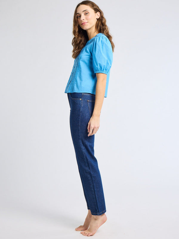 Harriet Top in Cendre Blue — view 5