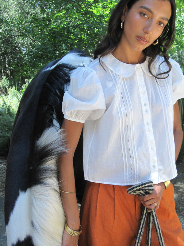 Harriet Top in White — view 6