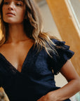 MILLE Clothing Helene Dress in Navy