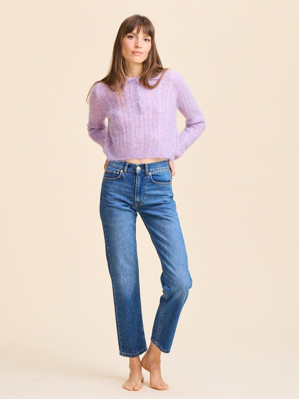 Ingrid Henley in Lilac — view 6
