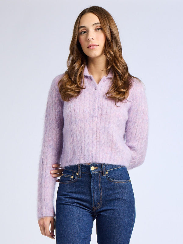 Ingrid Henley in Lilac — view 8