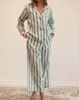 MILLE Clothing Iris Top in Sweet Pea Stripe