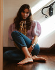 MILLE Clothing Isa Cardigan in Lilac