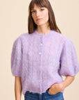 MILLE Clothing Isa Cardigan in Lilac