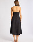 MILLE Clothing Isla Dress in Black Linen