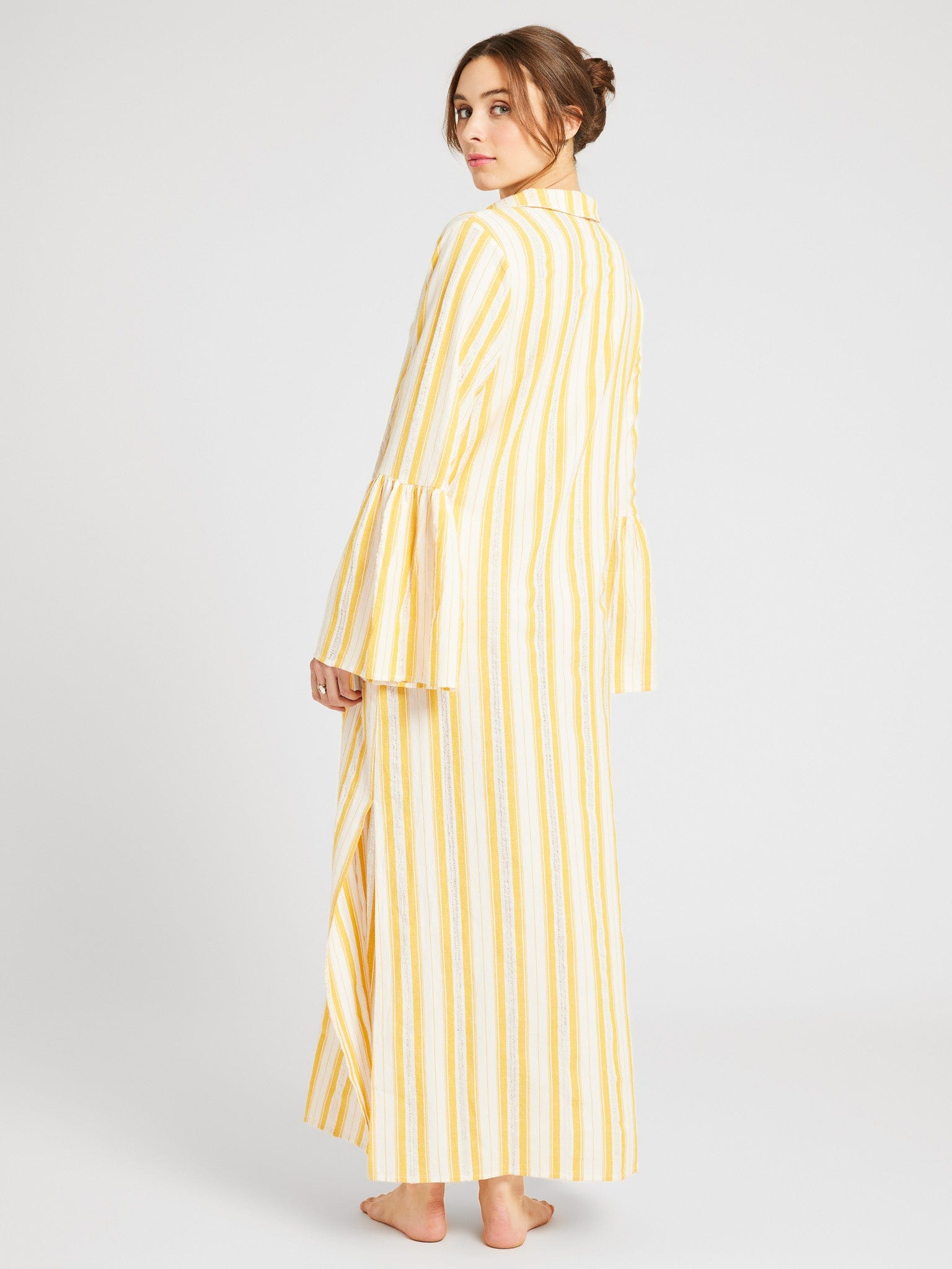 MILLE Clothing Jacqueline Dress in Citrus Stripe