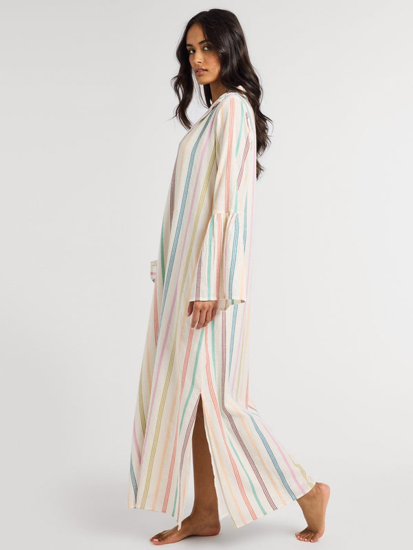 Jacqueline Dress in Mallorca Stripe — view 5