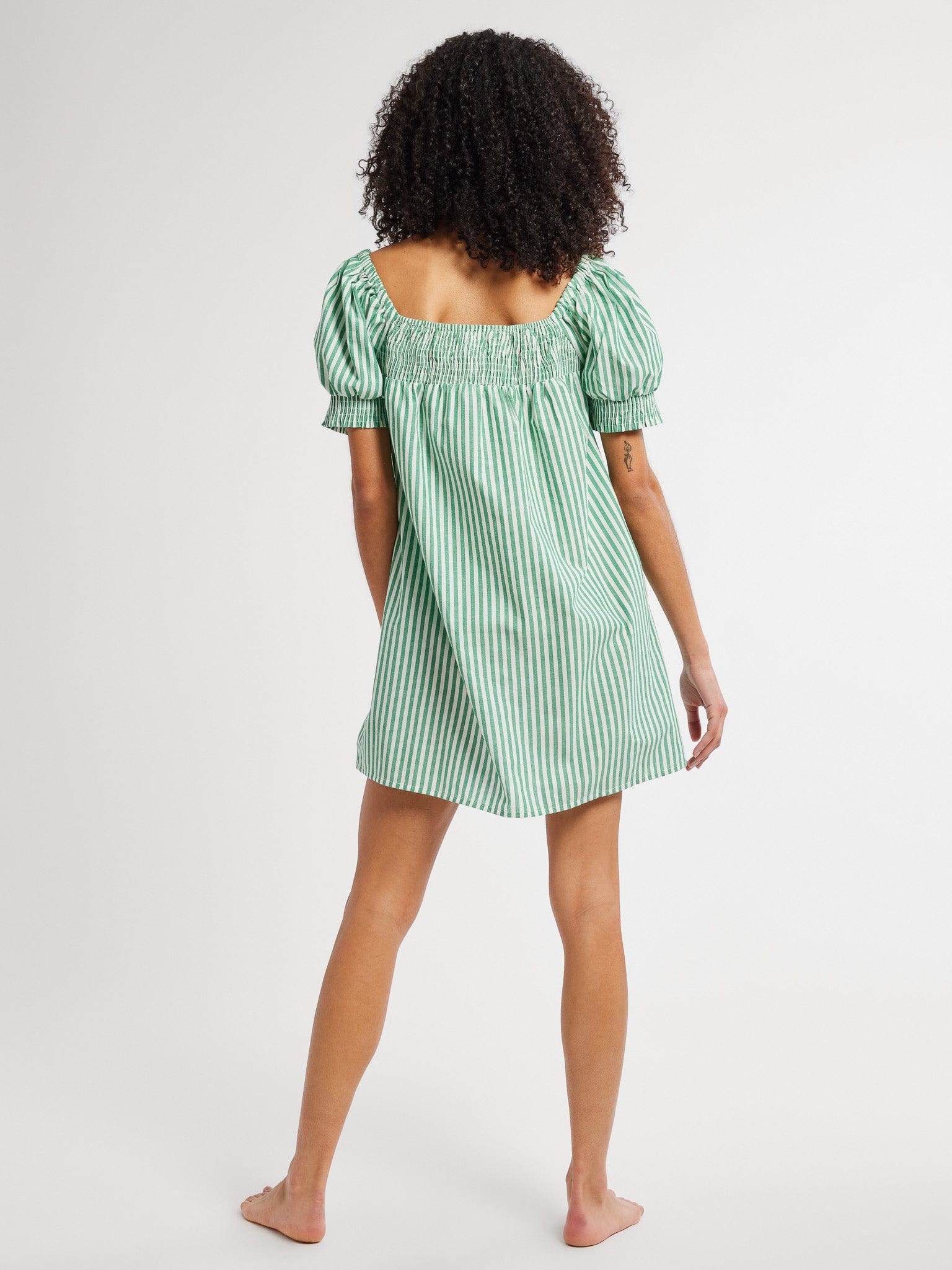 MILLE Clothing Jane Dress in Kelly Stripe